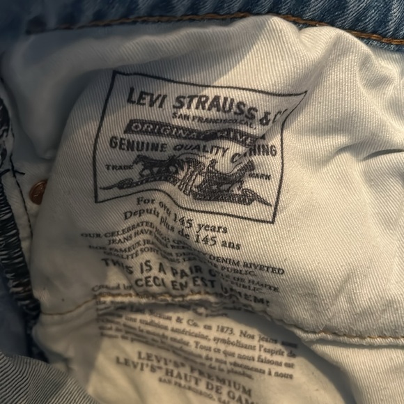 Men’s Levi’s jeans light wash bootcut size 34 - Picture 4 of 4